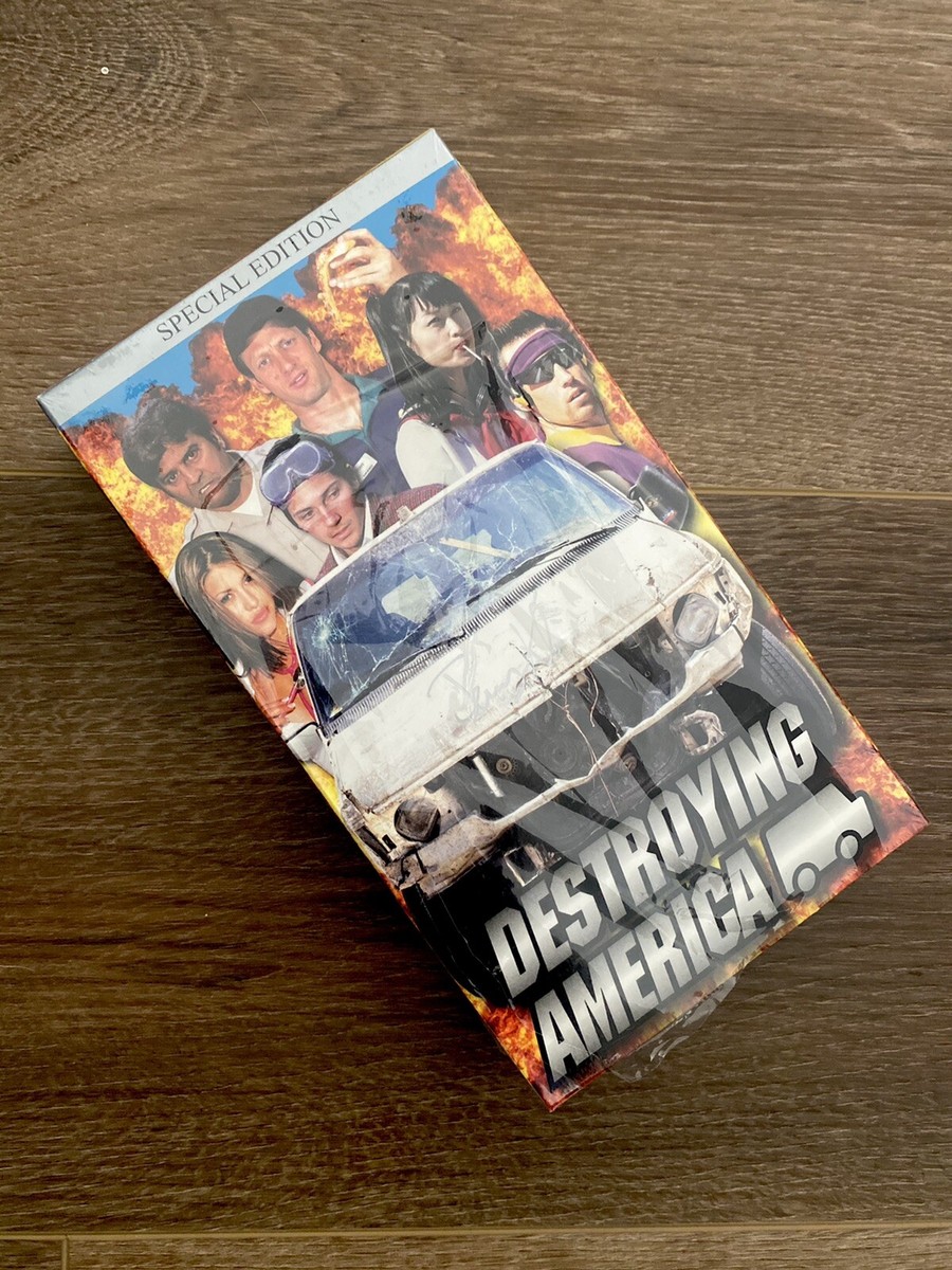 SIGNED Hook Ups “Destroying America” Skateboard Video VHS Vintage