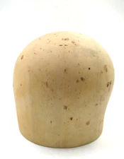 Antique Wood Hat Mold Block Form #796 22 Midwest H. B. & D. Chicago Millinery