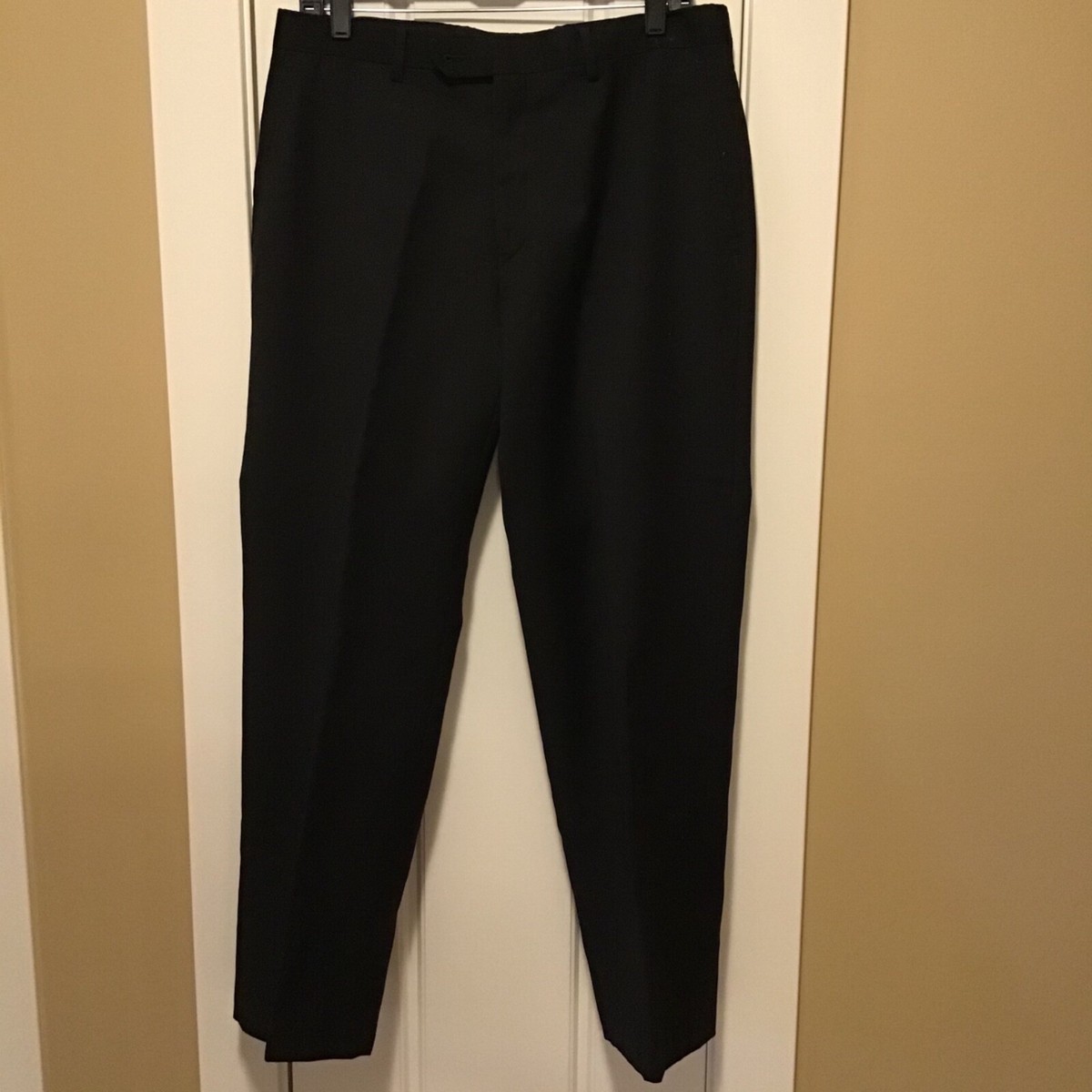 Men's Alfani dress pants in black size 34wx30l