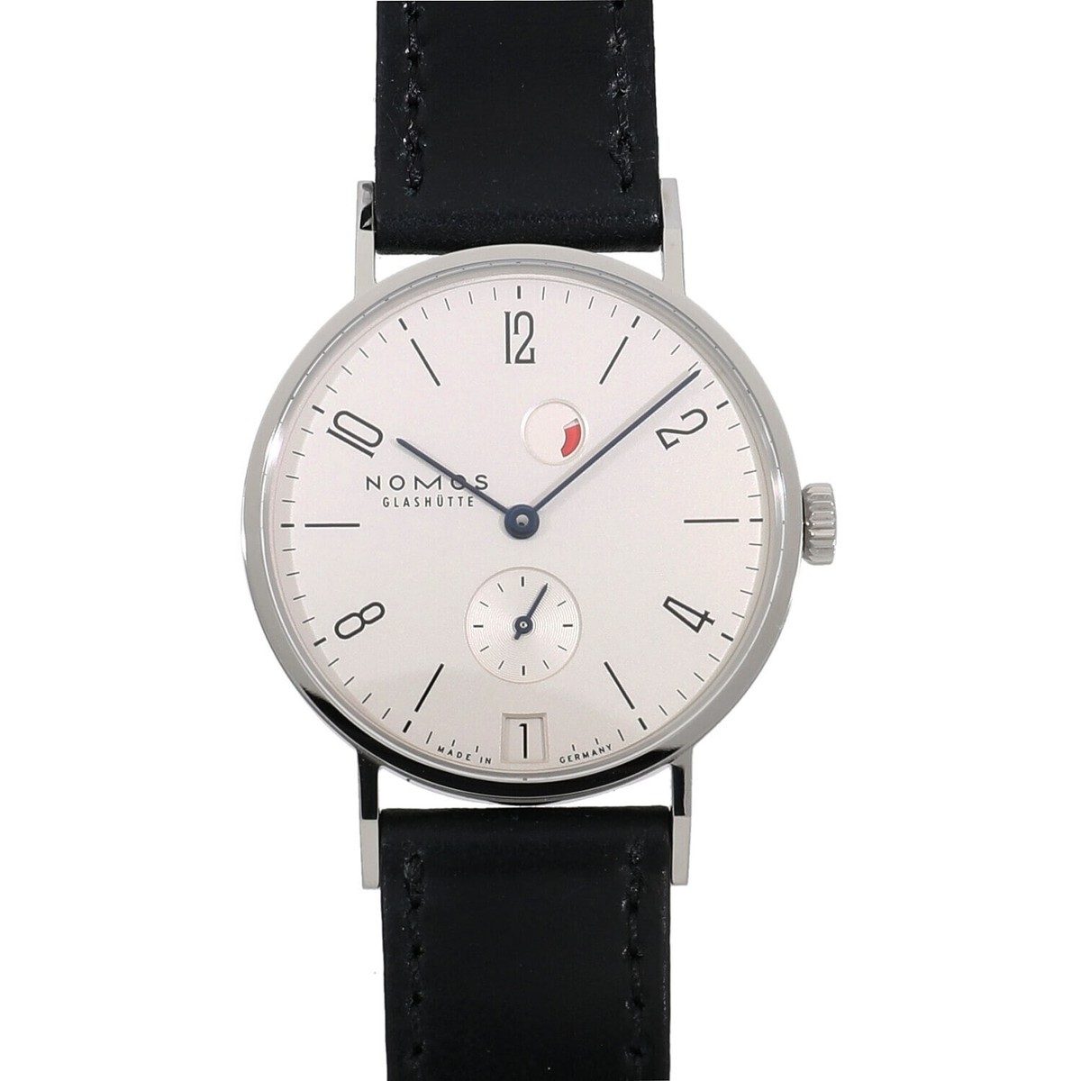 Nomos Tangente Power Reserve Date TN1D1W2RD 131 Men's