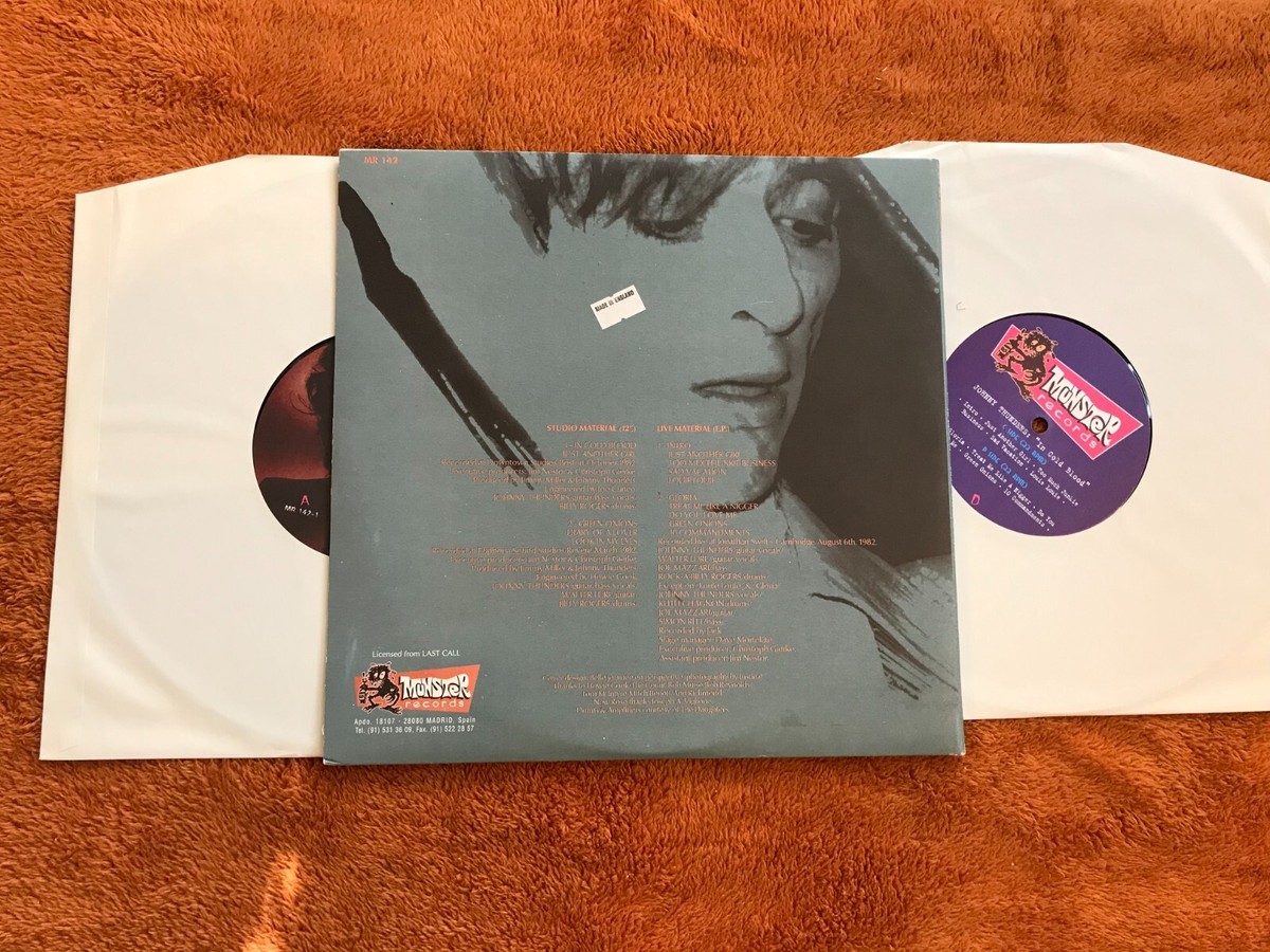 Johnny Thunders In Cold Blood レコード In Cold Blood (Johnny Thunders album) - Wikipedia