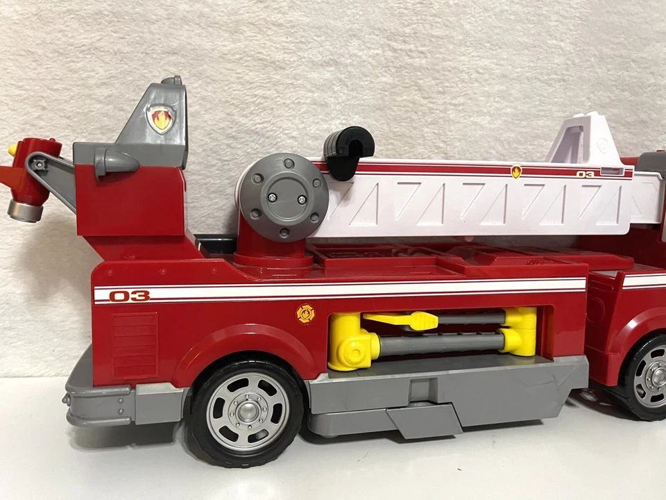 PAW Patrol Fire Truck Ultimate Rescue 24.5” Extendable 2ft Tall Ladder 03 Engine - Image 3 of 4