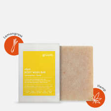Gruum Travel Essentials Bundle - Body Bar, Shampoo Bar + FREE Wash Bag