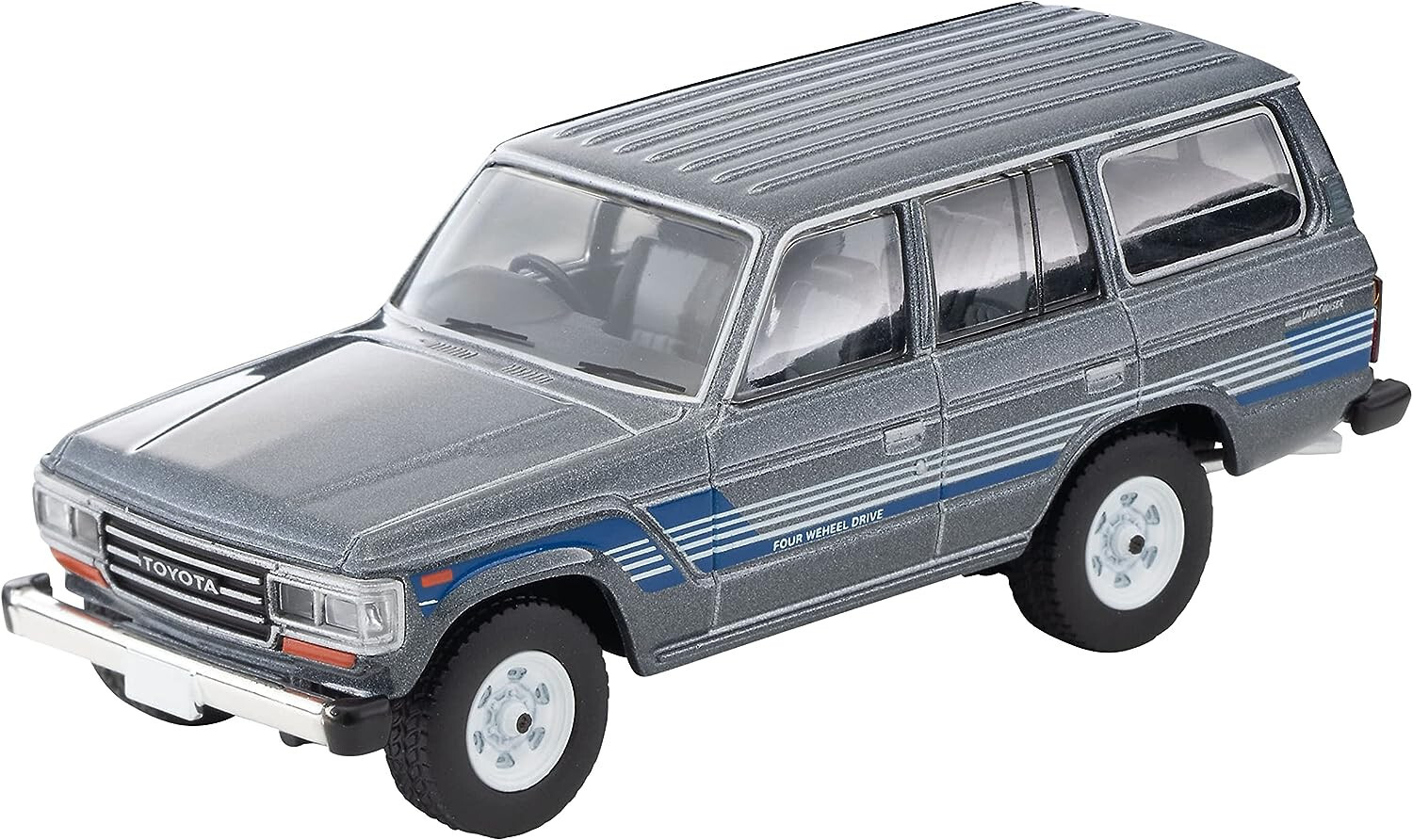 TOMICA LIMITED VINTAGE NEO 1/64 LV-N291a Toyota Land Cruiser 60 GX серый