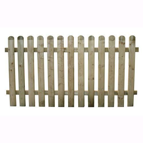 Steccato Ela Per Recinzioni In Legno Di Pino Dimensioni180X100H Cm Da Esterno