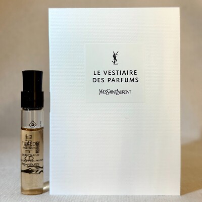 Yves Saint Laurent YSL Le Vestiaire Des Parfums TUXEDO EDP Sample .06oz, 2ml