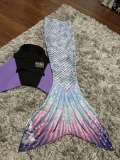 Sun Tails Keiki Monofin Mermaid Tail For Child Size Medium