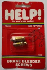 Motormite 13908 Brake Bleeder Screw(s) - 10mm-1.50 x 28mm - Pack of 2