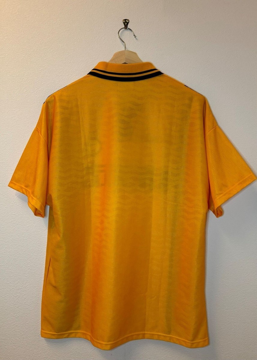 Authentic L INTER MILAN 1996 1997 Third Yellow Maglia Shirt