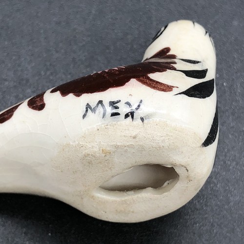 4 Hand Painted Tonala Mexico Miniature Birds Mini 1.5" - 2" Tall Lot - Picture 23 of 24