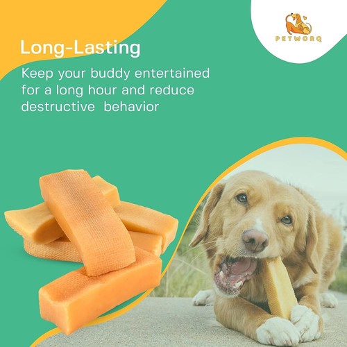 Masticable natural para perros 100% Himalaya yak mastica 4 piezas queso pequeño golosinas para perros - Imagen 4 de 7