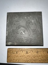 Print Block “ Swan With Letter Z “