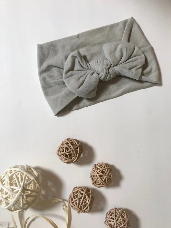 Lot Of 2 Bow Headband For baby/toddler For Newborn free size  LIGHT WEIGHT Foto 3 de 4