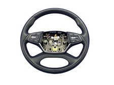 2020 2021 2022 GENESIS G90 FRONT LEFT DRIVER STEERING WHEEL BLACK LEATHER OEM