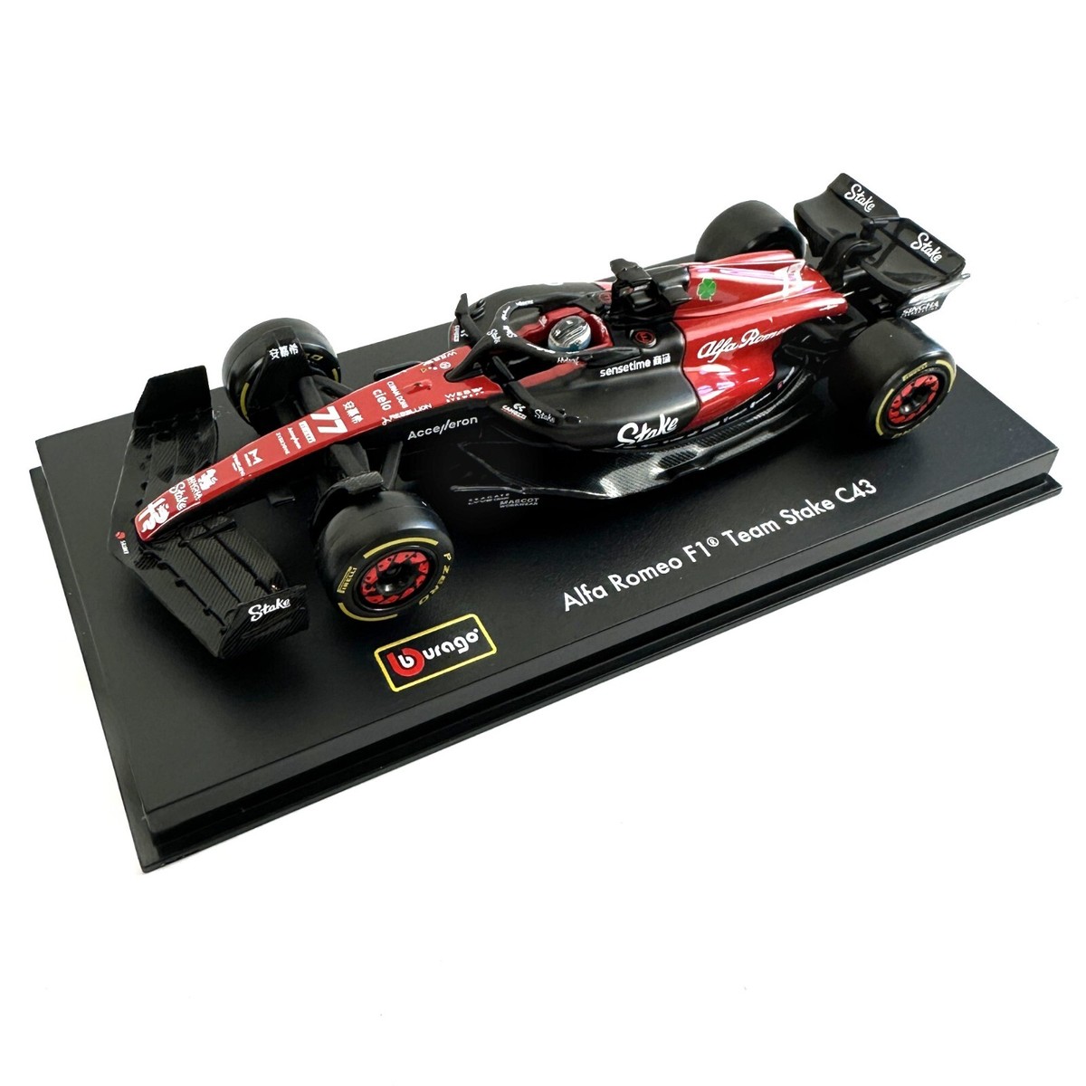 1/43 Alfa Romeo F1 Team Stake C43 No.24 Alfa Romeo F1 Team ORLEN Las