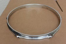 60s/70s Ludwig Chicago USA 12" 6-LUG CHROME HOOP for YOUR TOM and DRUM SET i698