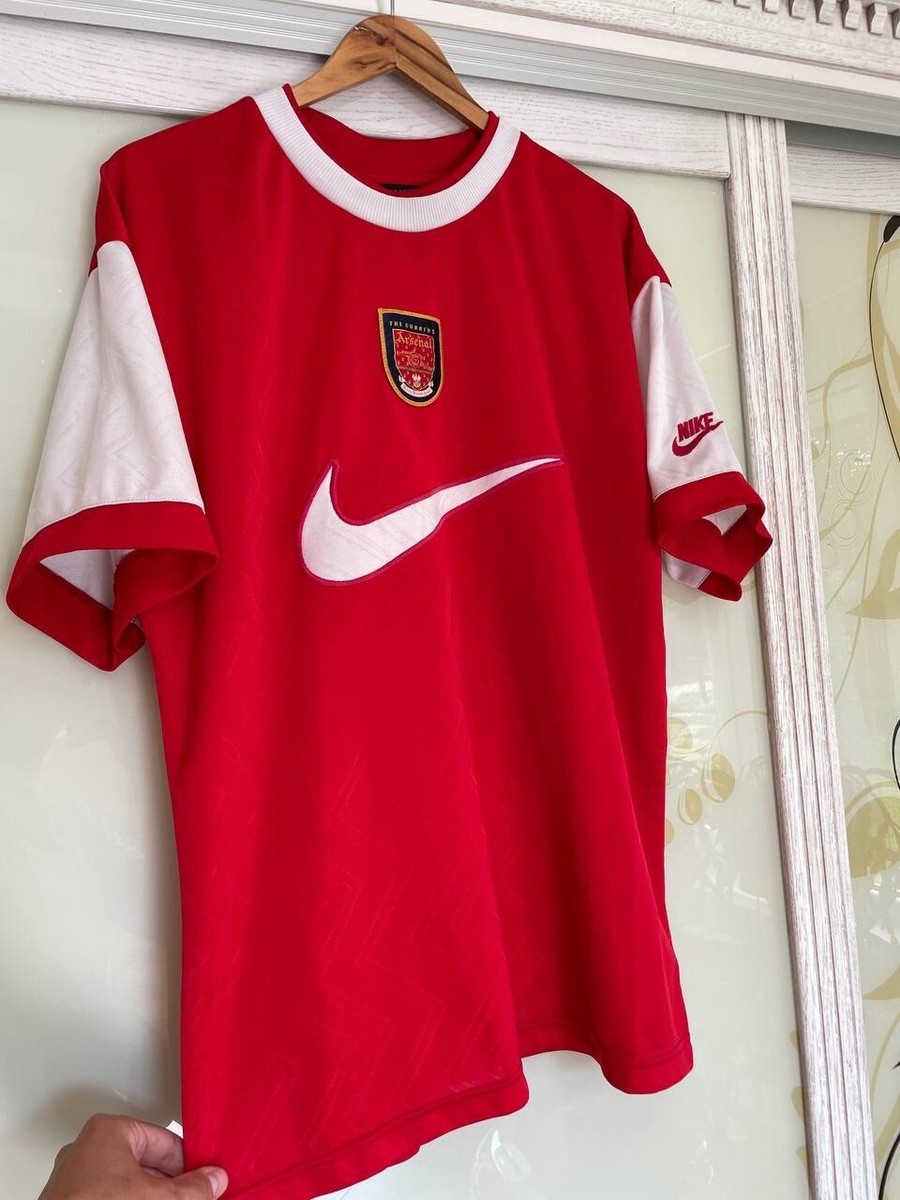 Arsenal Vintage 90's Soccer Training Jersey Football Shirt Kit