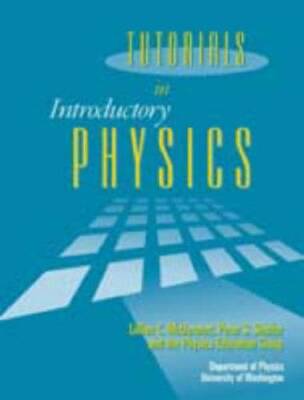 Tutorials in Introductory Physics - Paperback By McDermott, Lillian C. - GOOD