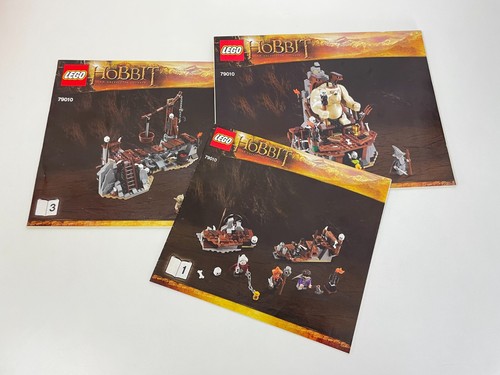 LEGO - The Hobbit - The Goblin King Battle - 79010 - INSTRUCTION BOOKLETS - Picture 3 of 4