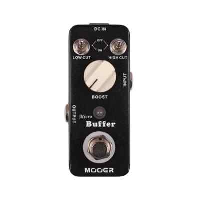 Mooer Microbuffer Signal Buffer with Boost Mini Guitar pedal