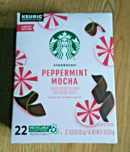 Lot 22 KCup Pod Starbuck Peppermint 