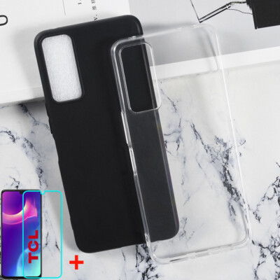 TCL 40 SE 40 X XE XL 40R 405 406 408 Case Cover Tempered Glass Screen Protector