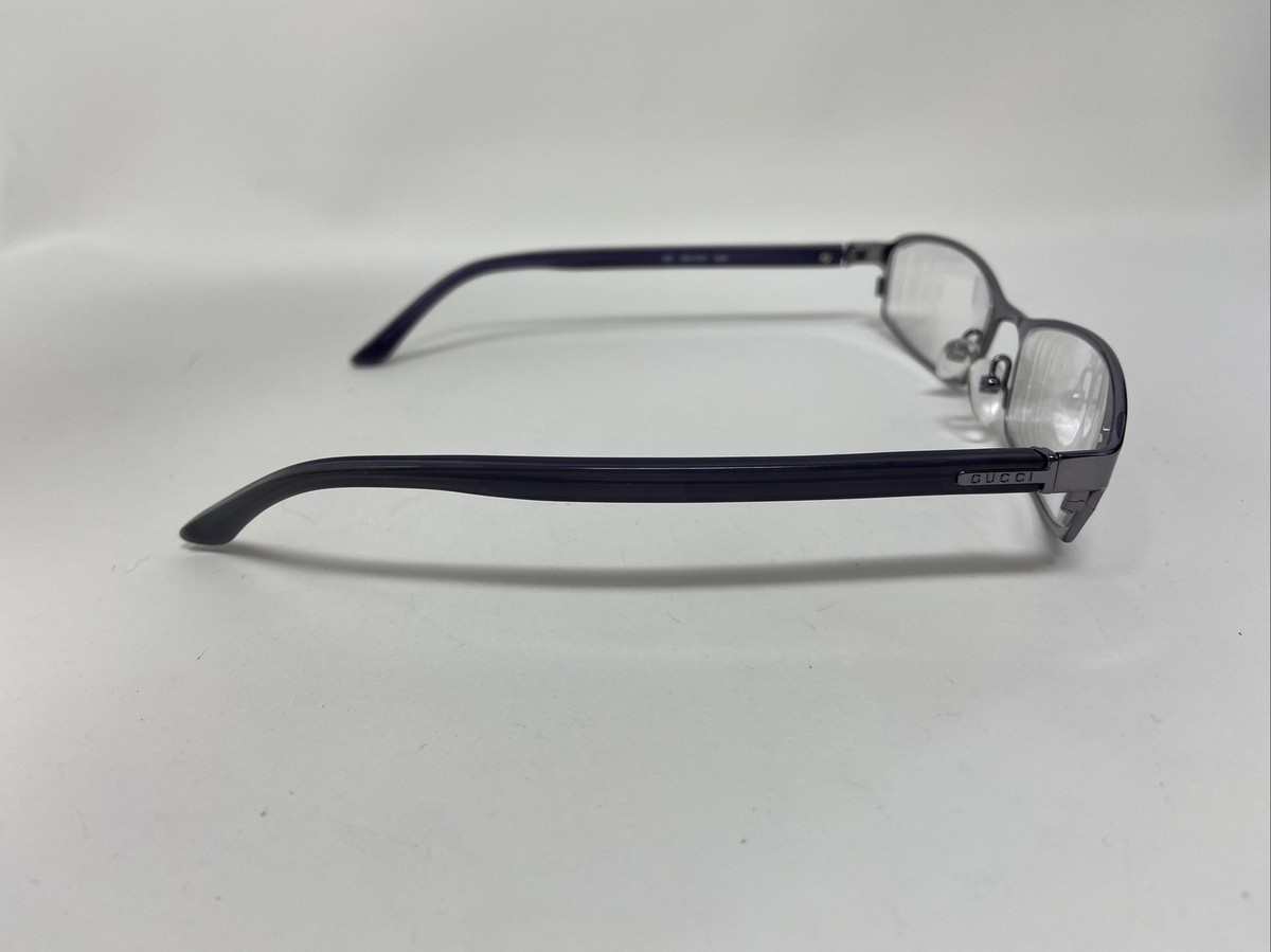 GUCCI GG 1721 3U6 PURPLE GRAY 53/16/135 ITALY EYEGLASSES II40 | eBay