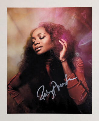RUBY AMANFU SIGNED 8x10 PHOTO Tis Season HOLIDAY Vocalist Songwriter COA