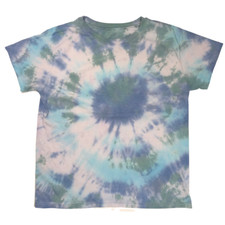 Cloudy Blue Skies Tie Dye, Blue, Teal, t-shirt, Youth S