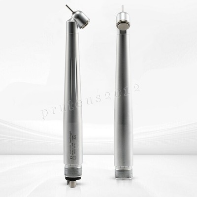Dental 45 Degree High Speed Handpiece Push Turbine 2/4 Hole Fit NSK Pana Max