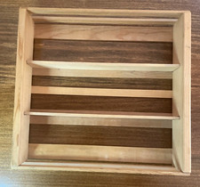 Napa Valley Wooden Cassette Storage Rack Crate Holder Holds 60 Cassette Cases