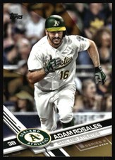 2017 Topps Adam Rosales SP Gold /2017    #377 Oakland Athletics