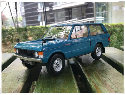 Almost Real 1/18 Land Rover Range Rover 1970 Early 1st Car Model Blue/White
