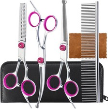 5 in 1 Premium Dog Grooming Scissors, Professional Dog Grooming Kit