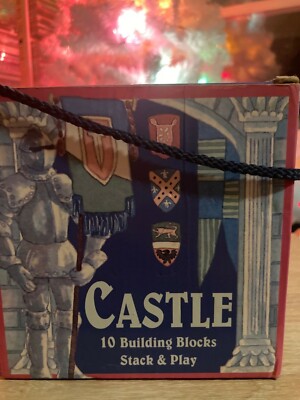 Castle Theme Building Blocks 10 Nesting Stack And Play Cardboard