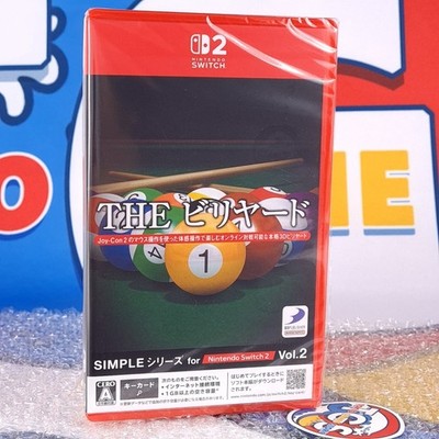 SIMPLE Series Vol.2 THE Billiards Nintendo Switch 2 (KEY CARD) [Game in ENGLISH]