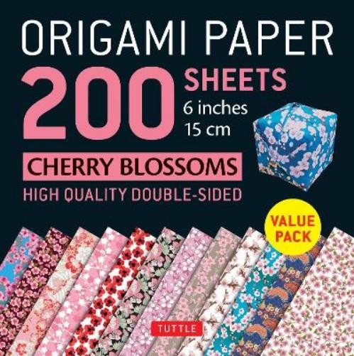 Tuttle Publishi Origami Paper 200 sheets Cherry Blossoms 6 (Mixed Media Product)Another great item from Rarewaves USA | Free delivery!