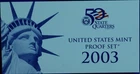 Uncirculated 2003 United States Mint Proof Set