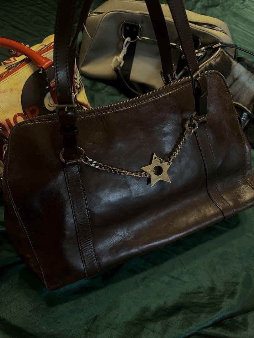 バッグ Christian Dior leather bag By Galliano Christian Dior Hardcore Bag Leather Y2K John Galliano Used