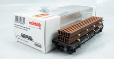 Märklin 48680 Schwerlast-Flachwagen der DB Ep III, Wie neu unbespielt