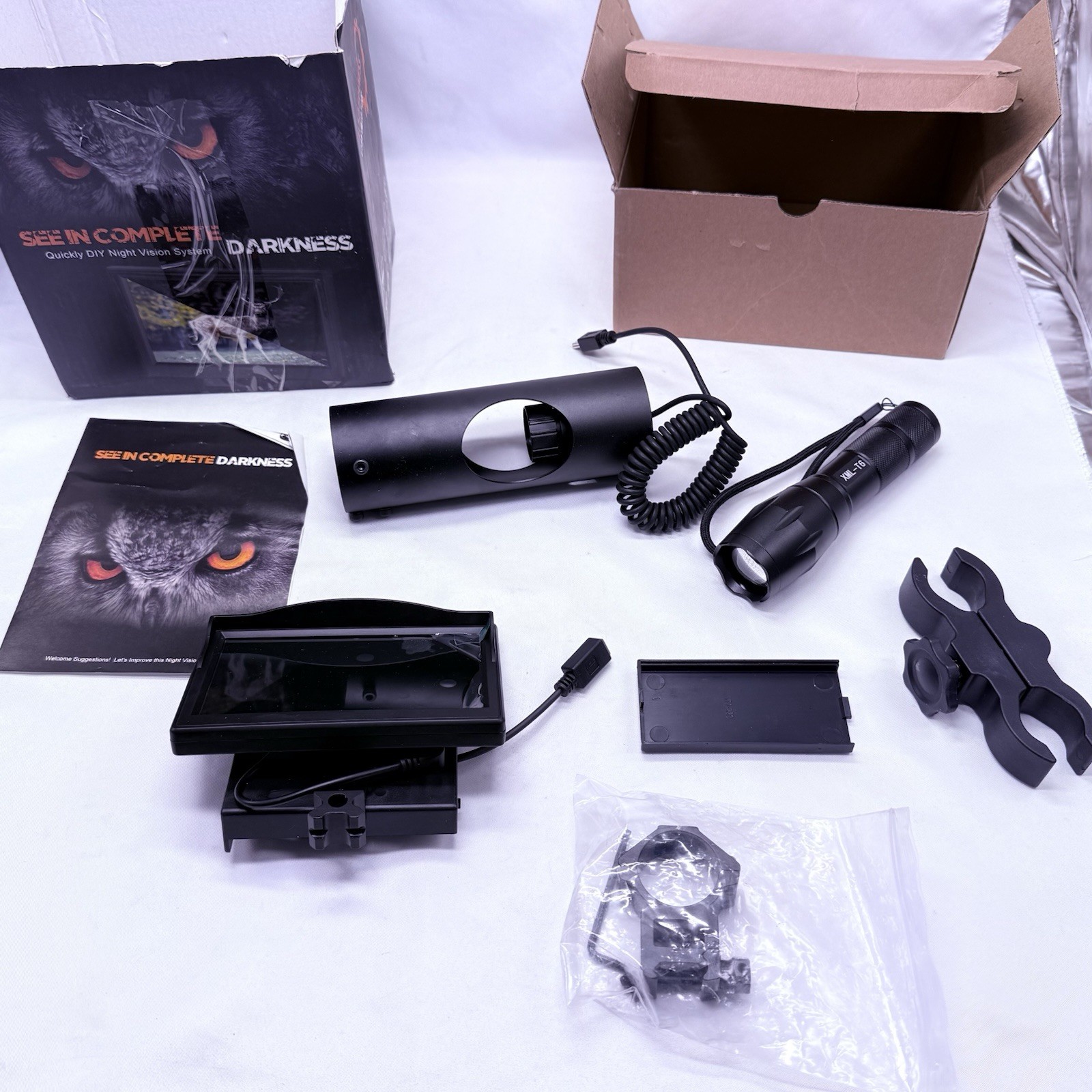 Scope,quick Installation Barrle,5" Display Screen With 5w 850nm