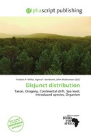 Frederic P. Miller (U. A.) | Disjunct Distribution | Taschenbuch | Englisch
