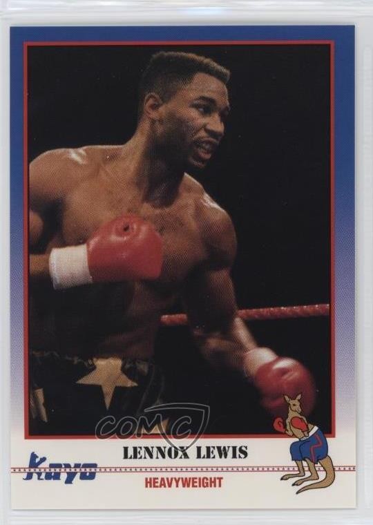 1991 Kayo Lennox Lewis #068 1md