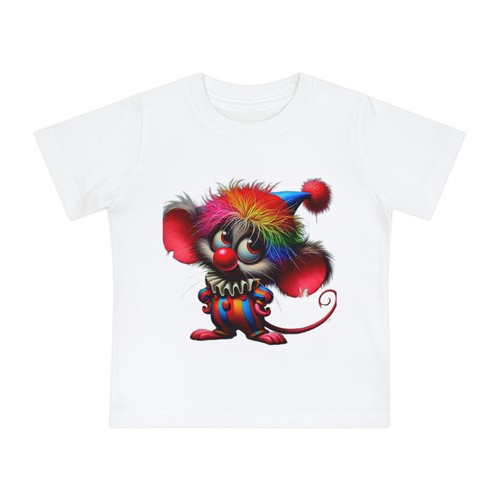Happy Birthday from Cute Clown T-Shirt for Babies, Toddler, Baby Shower 3-24M - Picture 2 of 13