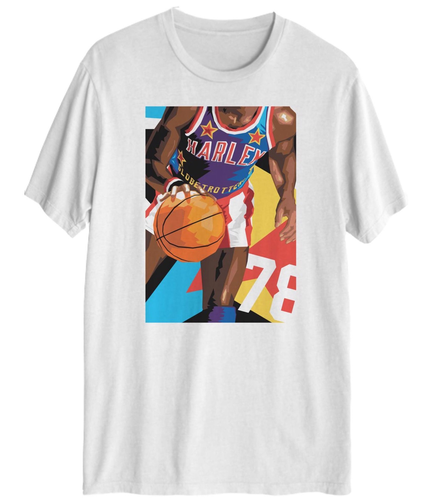 Гибридная мужская футболка с графическим рисунком Harlem 4190₽