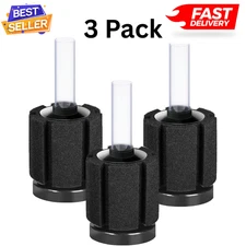 3 Pack Aquarium Bio Sponge Filter Breeding Fry Betta Shrimp Nano Fish Tank Small