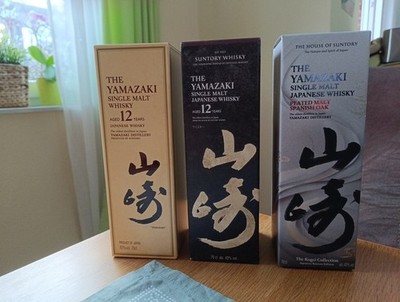 3 Verschiedene Yamazaki Whisky