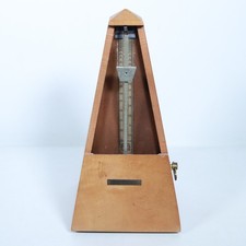 Seth Thomas Mechanical Analog Wood Metronome de Maelzel 10 works