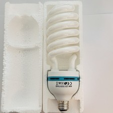 95W Light Bulb 5500K Daylight Spiral Softbox E27 Socket Photography E26/27