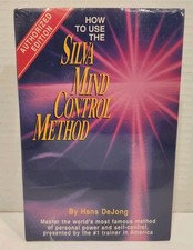 RARE VTG Silva Mind Control Method Hans DeJong Audio Cassette 1989 NEW SEALED